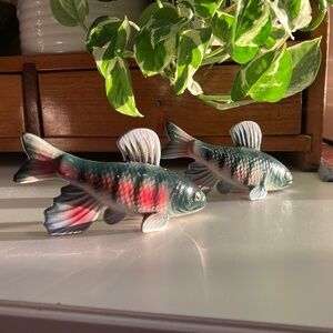 Fish Salt and Pepper Shakers